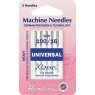 Universal Machine Needles: Mixed  5 pieces