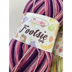 King Cole Footsie 4 Ply - Fig (4903)