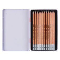 Bruynzeel Set of 12 Graphite Pencils