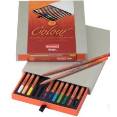 Bruynzeel Design Set of 12 Professional Colour Pencils