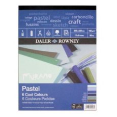 Daler Rowney A4 Murano Pastel Cool Colours