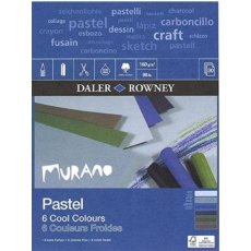 Daler Rowney Murano Pastel Paper Pad - Cool Colours (16 x 12")