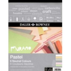 Daler Rowney A4 Murano Pastel Pad  - Neutral colours