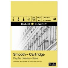 Daler Rowney - A4 Smooth Cartridge Paper Pad