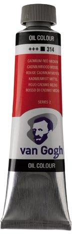 Van Gogh Van Gogh Oil Colour 40ml Cadmium Red Medium