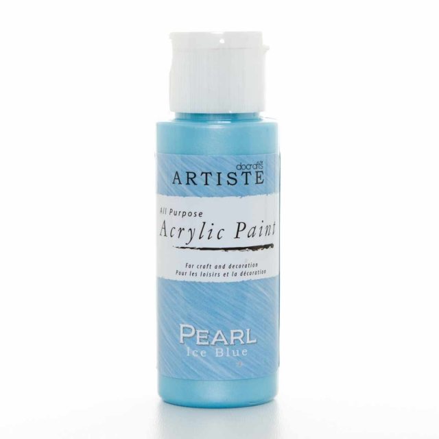 Docrafts - Artiste Docrafts Artiste Speciality Pearlescent Paint (2oz) - Pearl Ice Blue
