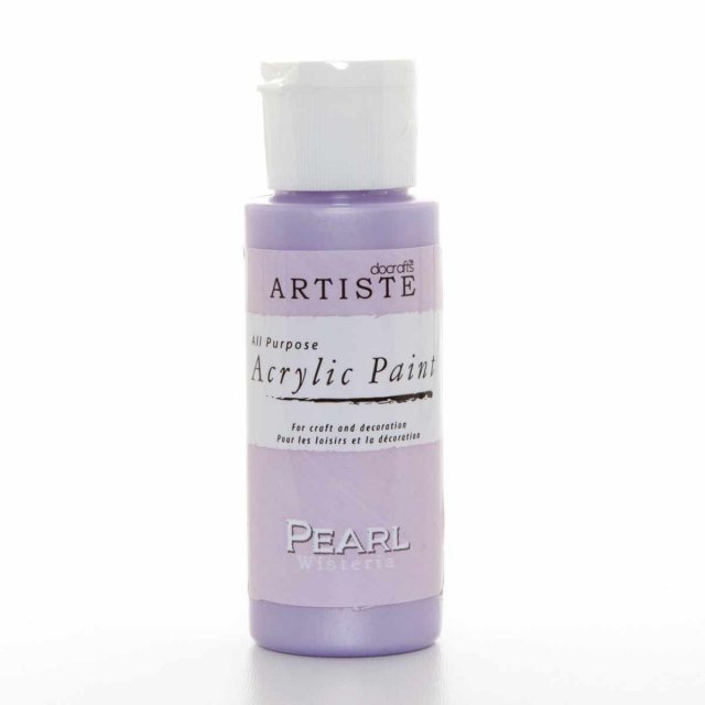 Docrafts - Artiste Docrafts Artiste Speciality Pearlescent Paint (2oz) - Pearl Wisteria