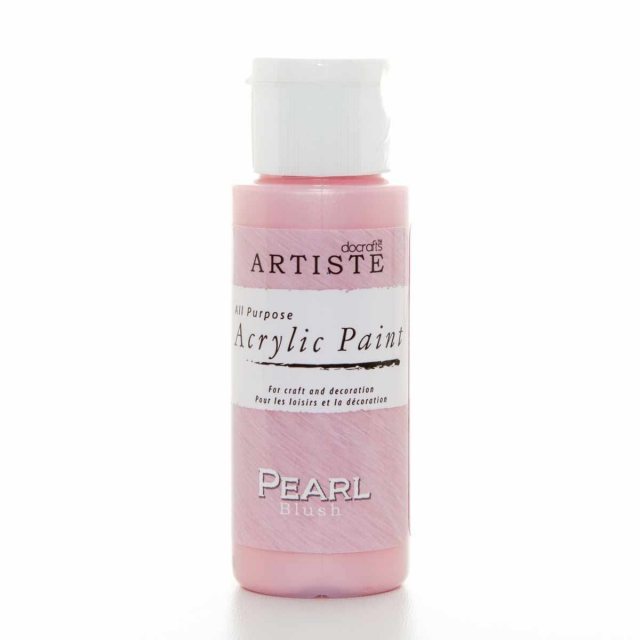 Docrafts - Artiste Docrafts Artiste Speciality Pearlescent Paint (2oz) - Pearl Blush