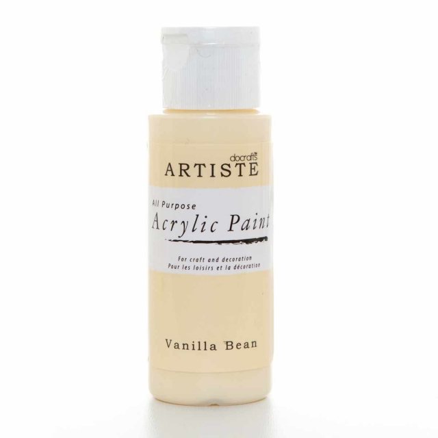 Docrafts - Artiste Artiste Acrylic Paint (2oz) - Vanilla Bean