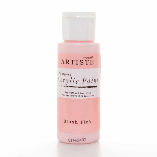 Docrafts - Artiste Artiste Acrylic Paint (2oz) - Blush Pink