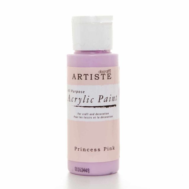 Docrafts - Artiste Artiste Acrylic Paint (2oz) - Princess Pink