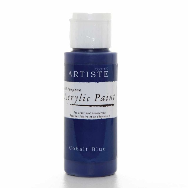 Docrafts - Artiste Artiste Acrylic Paint (2oz) - Cobalt Blue
