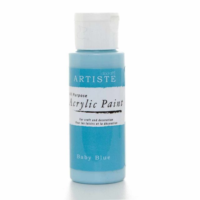 Docrafts - Artiste Artiste Acrylic Paint (2oz) - Baby Blue