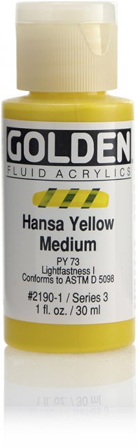 Golden Golden Fluid Hansa Yellow Medium III 30ml