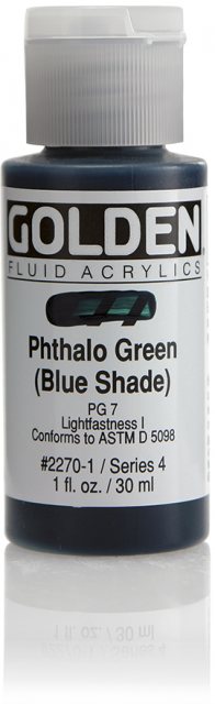 Golden Golden Fluid Phthalo Green Blue Shade IV 30ml