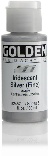 Golden Golden Fluid Iridescent Silver Fine V 30ml