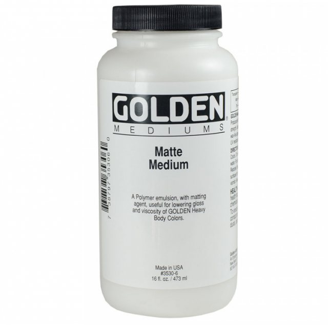 Golden Golden Matte Medium 473ml