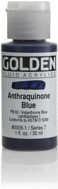 Golden Golden Fluid Anthraquinone Blue VII 30ml
