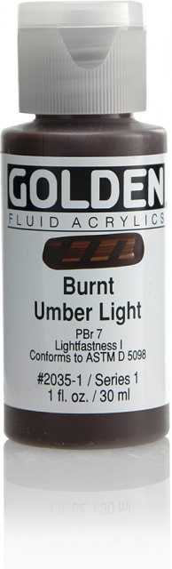 Golden Golden Fluid Burnt Umber Light I 30ml