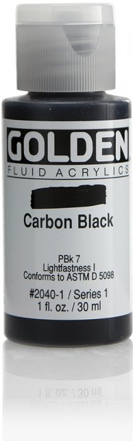 Golden Golden Fluid Carbon Black I 30ml