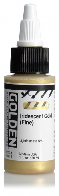 Golden Golden HIGH FLOW 30ml Iridescent Gold (Fine) Series 6