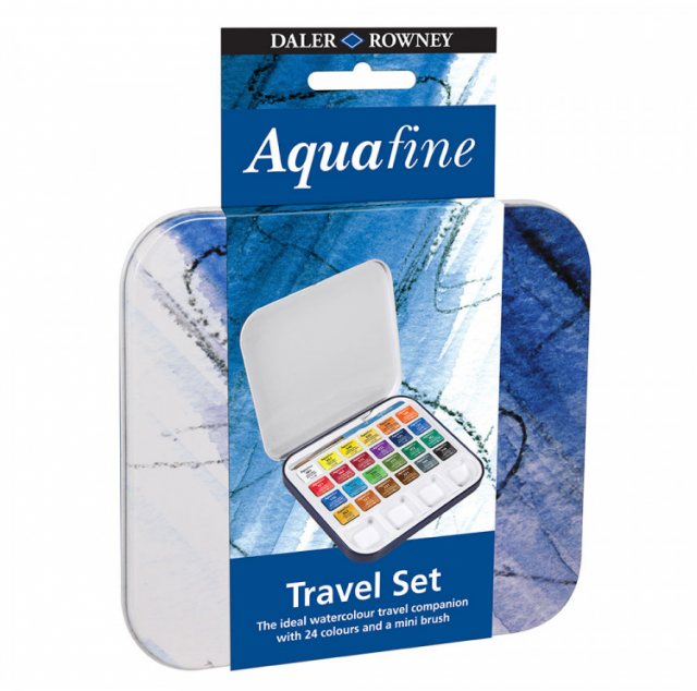 Daler Rowney Daler Rowney Aquafine Travel Water Colour Set