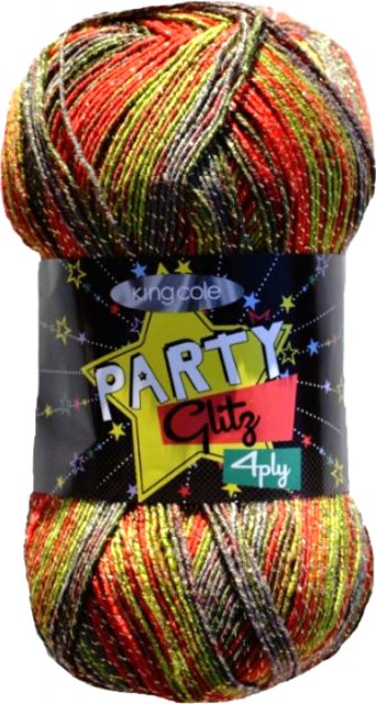 King Cole King Cole Party Glitz 4ply - Grinch