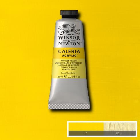 Galeria Acrylic Colour W&N GALERIA 60ML PROCESS YELLOW - Series 1