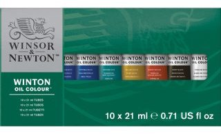 Winsor & Newton Winsor & Newton - Winton Oil Colour 10 Tube Set