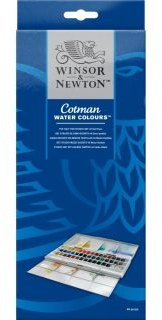 Winsor & Newton Winsor & Newton Cotman Watercolours The Half Pan Studio Set - 45 Half Pans