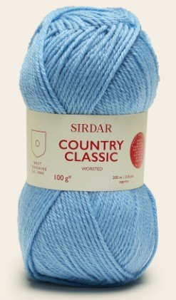 Sirdar Country Classic Worsted  - Cornflower 0667