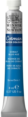Winsor & Newton Winsor & Newton Cotman Watercolour 8ml Cobalt Blue Hue