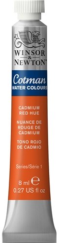Winsor & Newton Winsor & Newton Cotman Watercolour 8ml Cadmium Red Hue