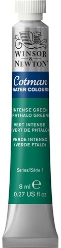 Winsor & Newton Winsor & Newton Cotman Watercolour 8ml Intense Green