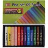 Fine Art Oil Pastels - Set of 12 assorted colours